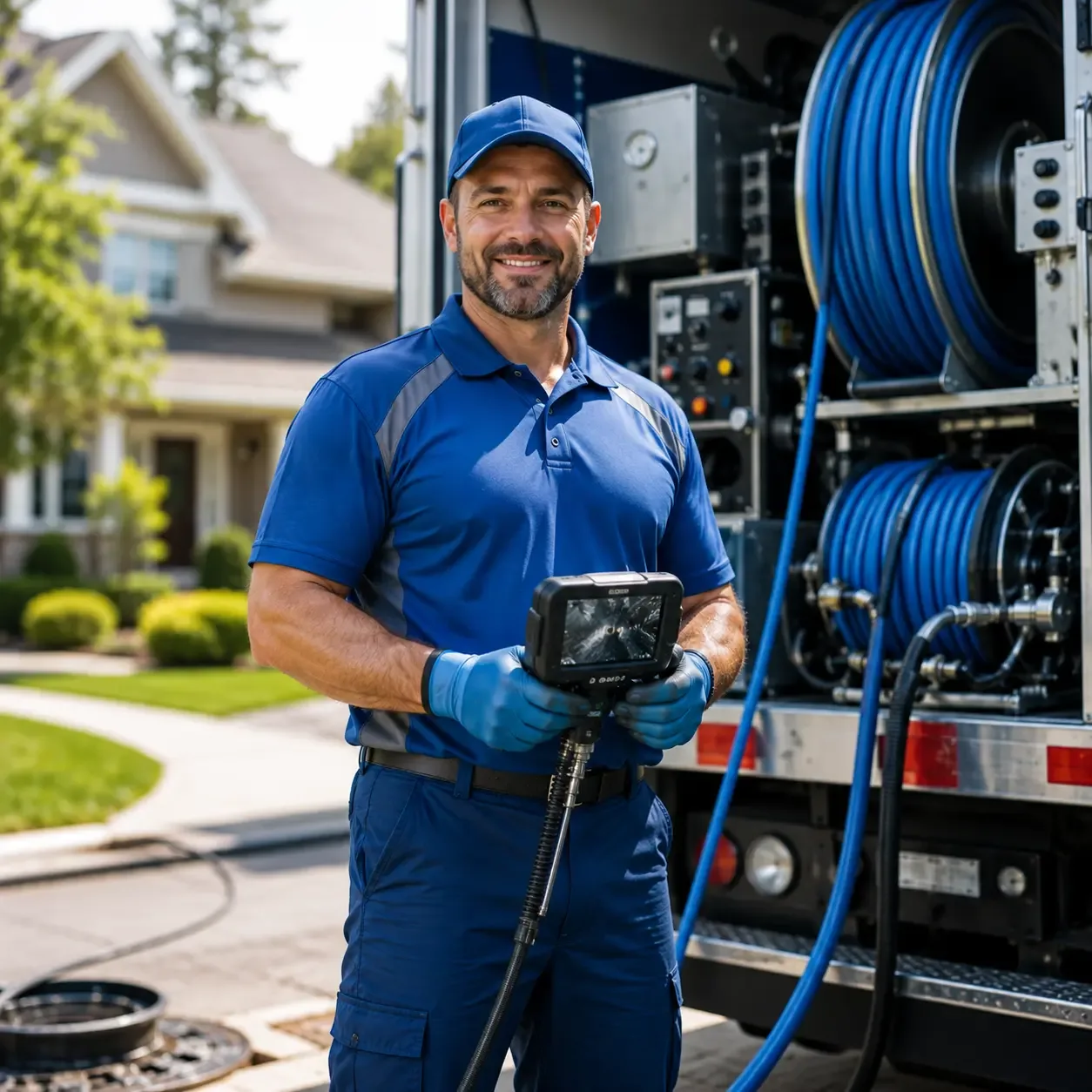 Local outdoor drain cleaning specialists in Bellaire, MI